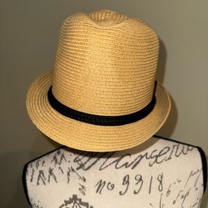 Sonoma Tan Fedora with Black Accent